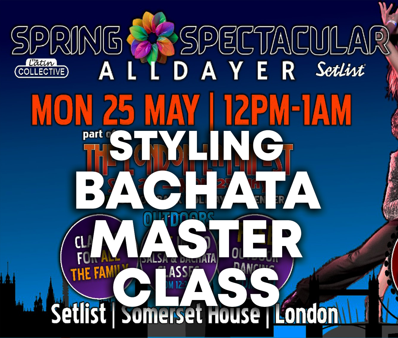 Spring Spectacular All Dayer 25th May 2026 - Bachata Masterclass